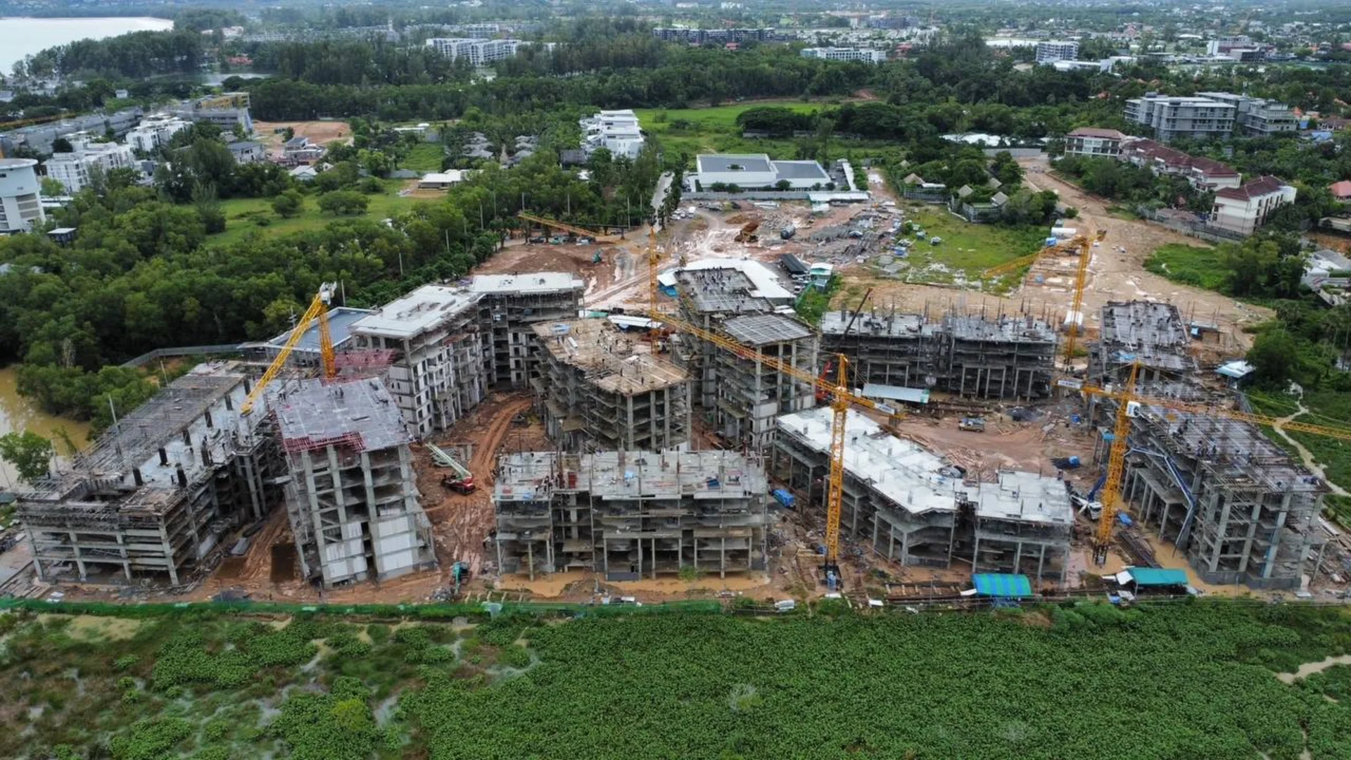 Ход строительства