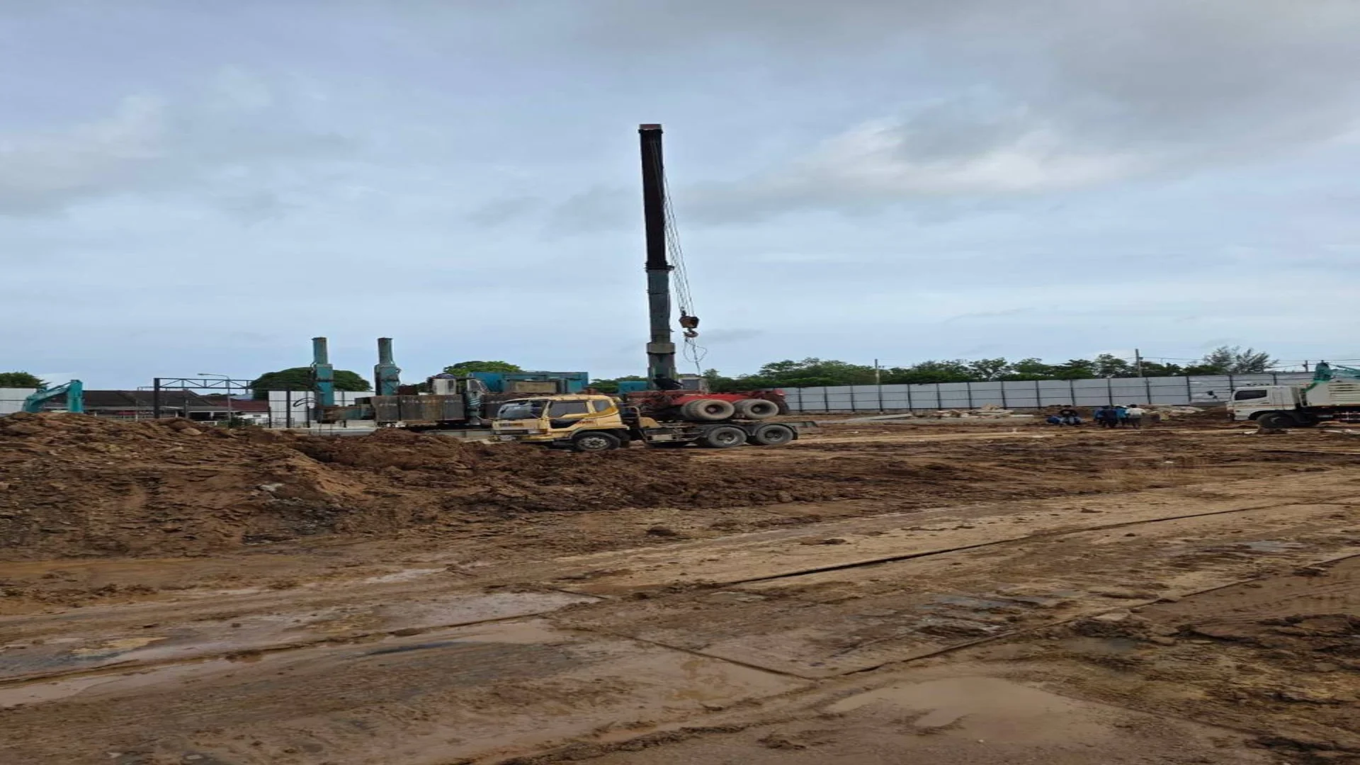 Ход строительства