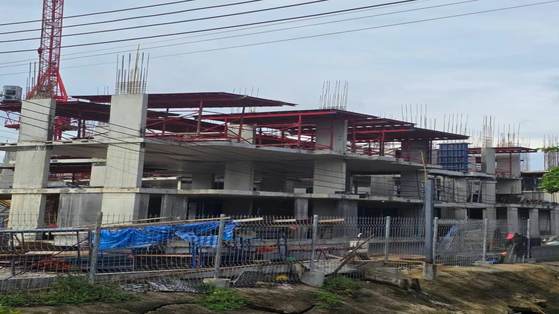 Ход строительства