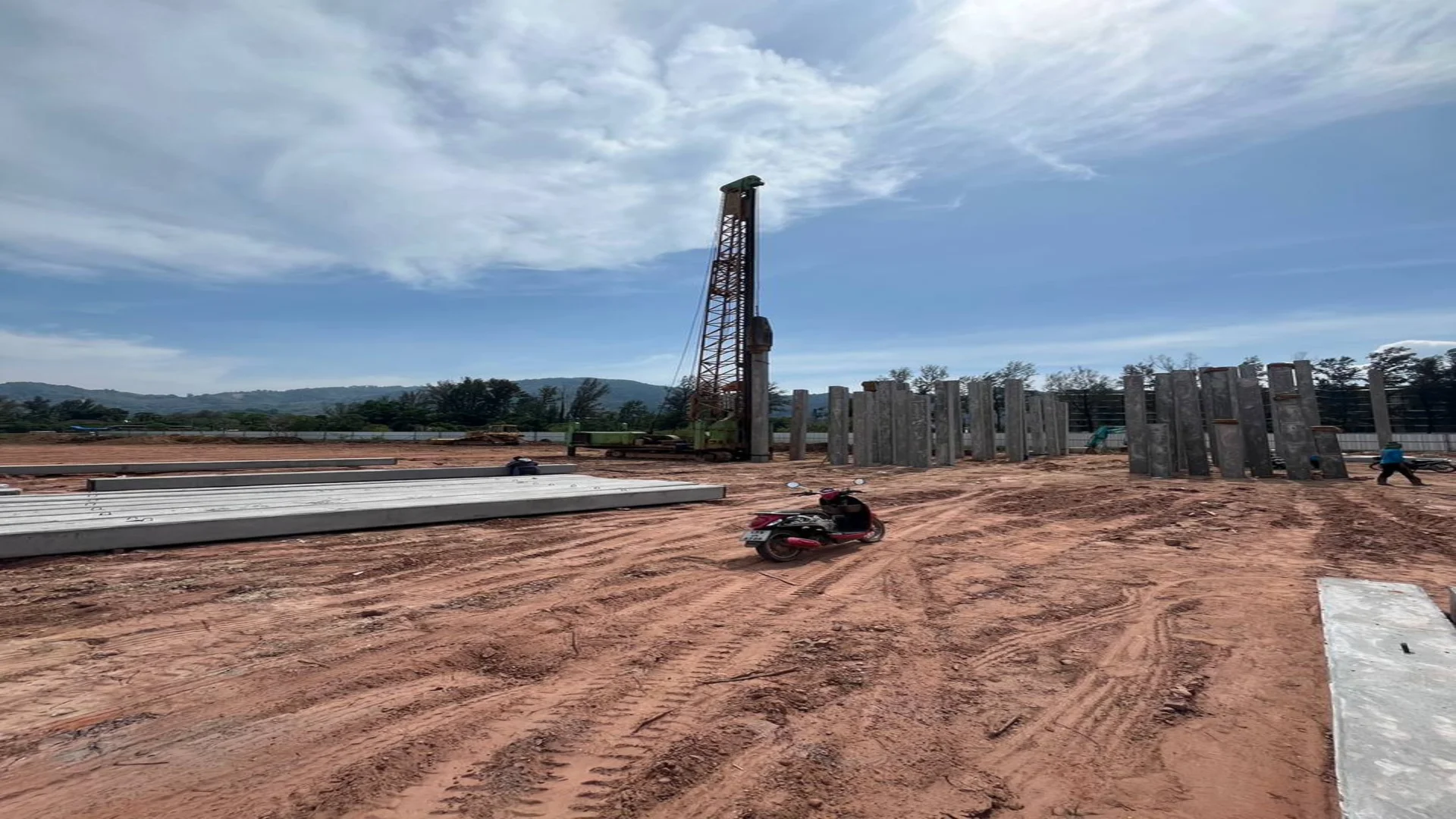 Ход строительства