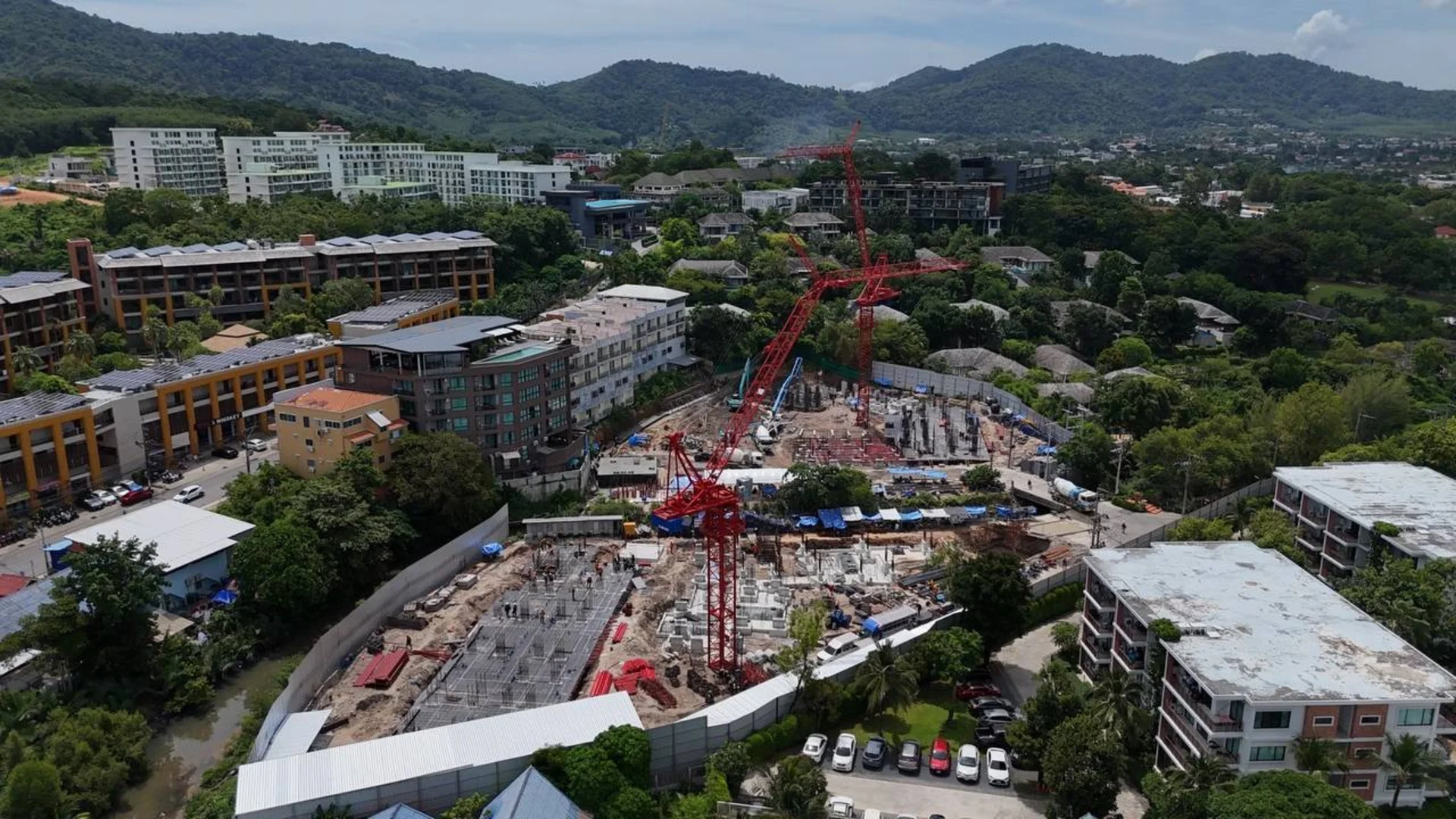 Ход строительства