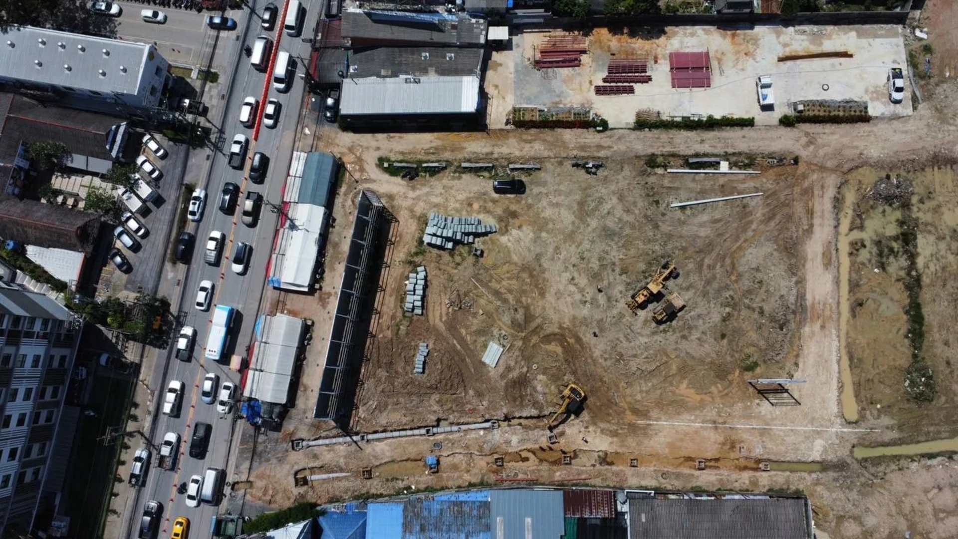 Ход строительства