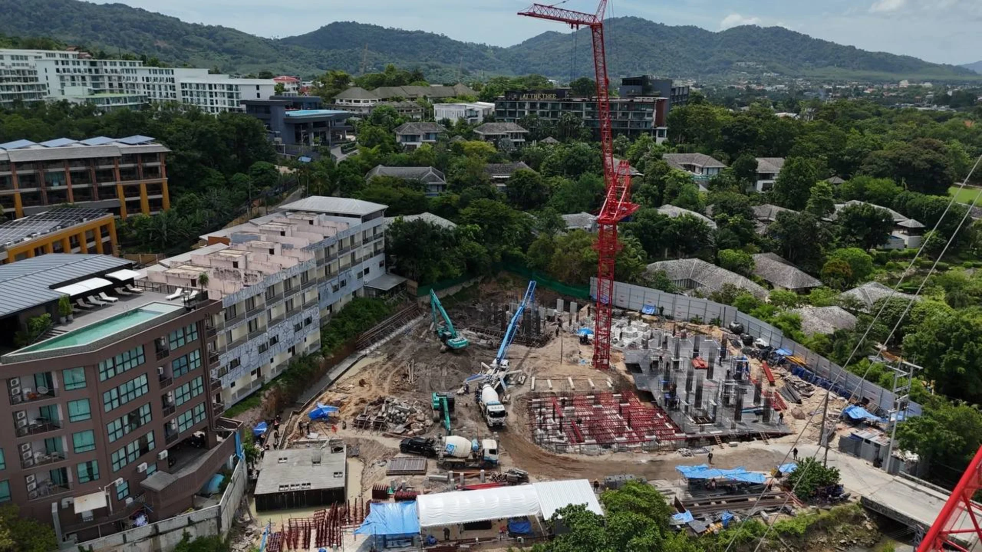 Ход строительства