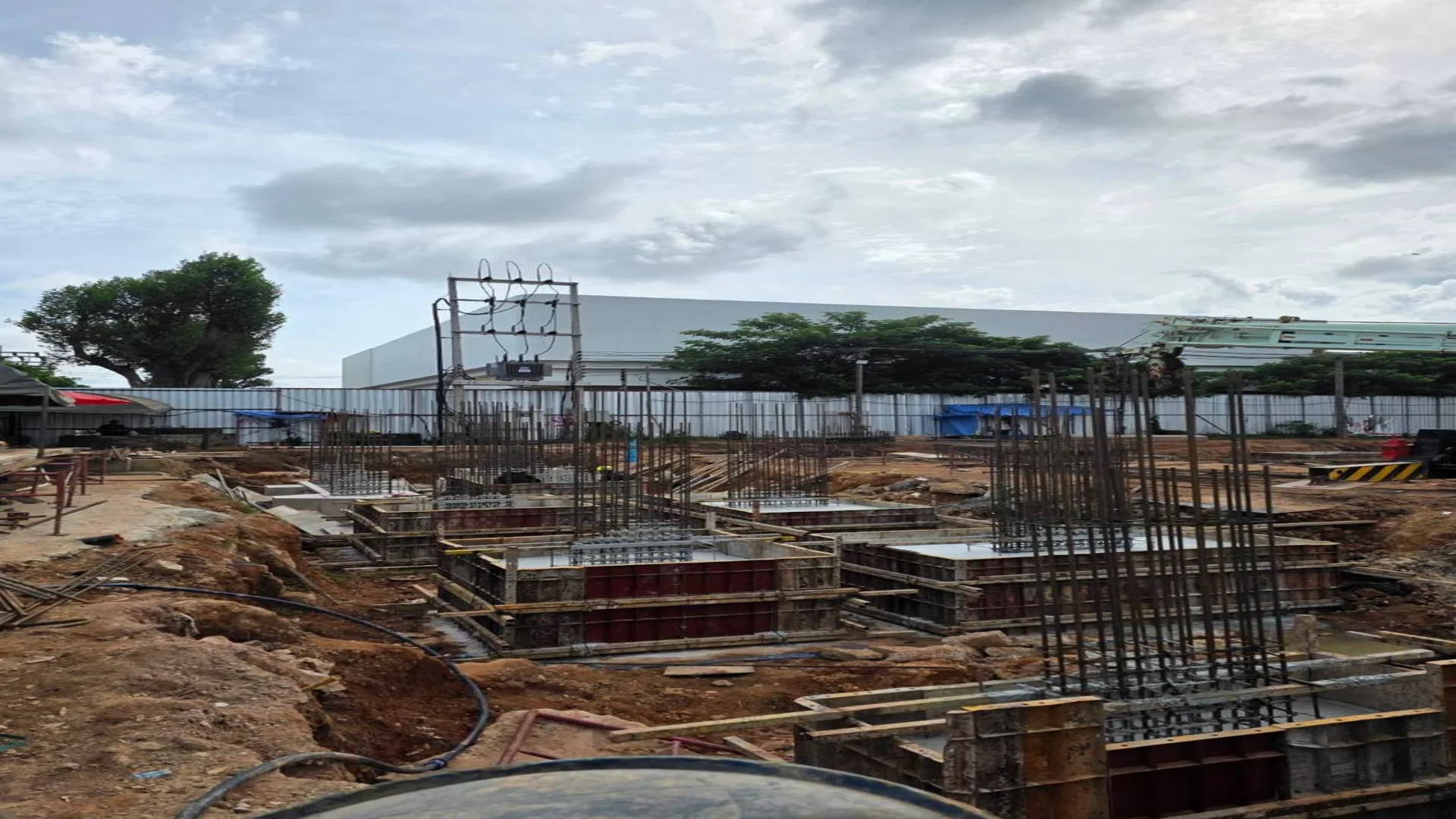 Ход строительства