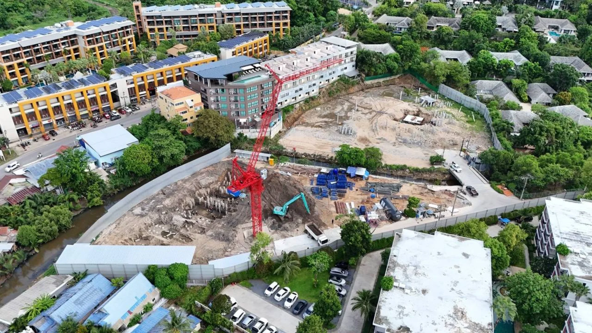 Ход строительства