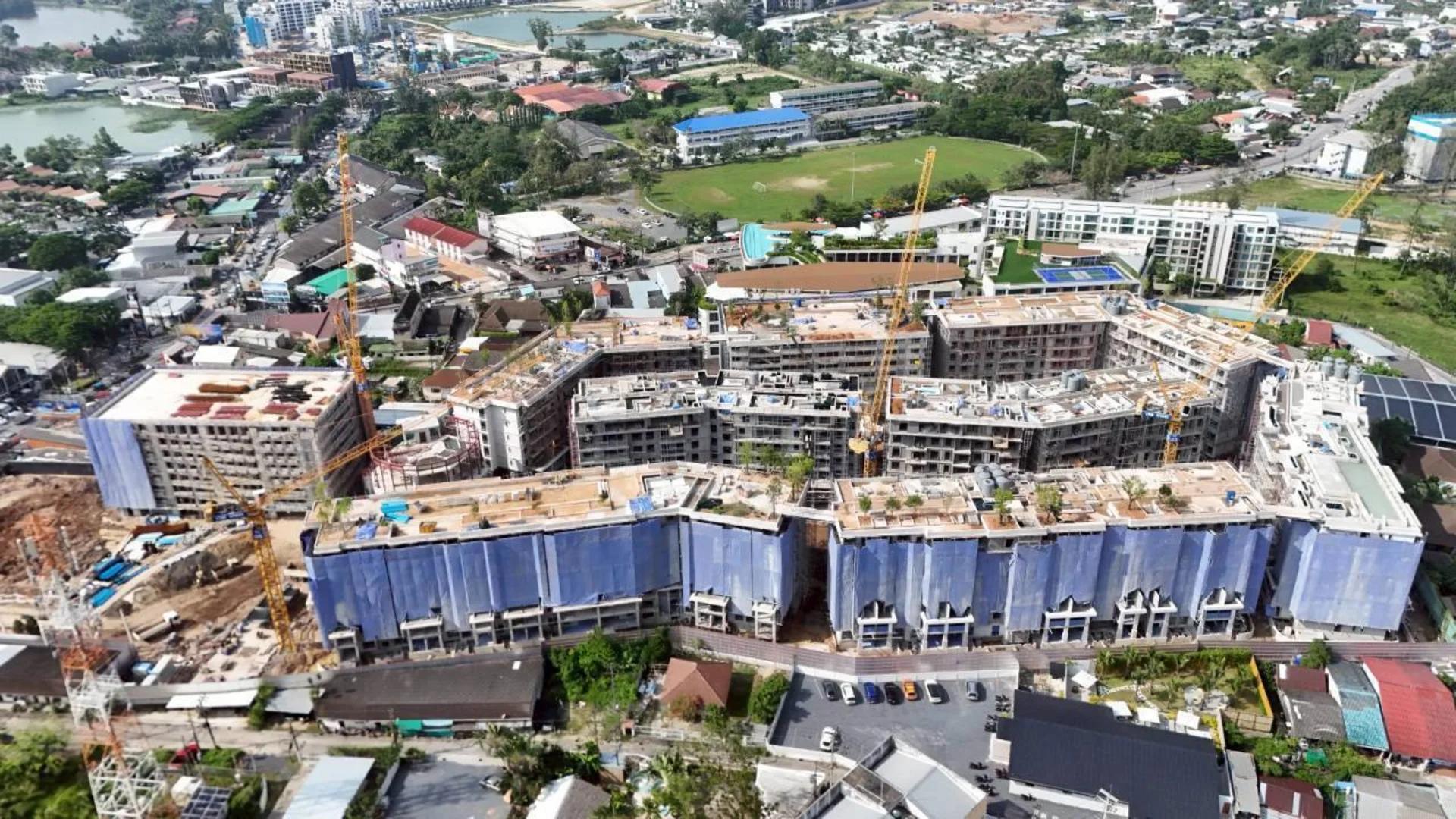 Ход строительства