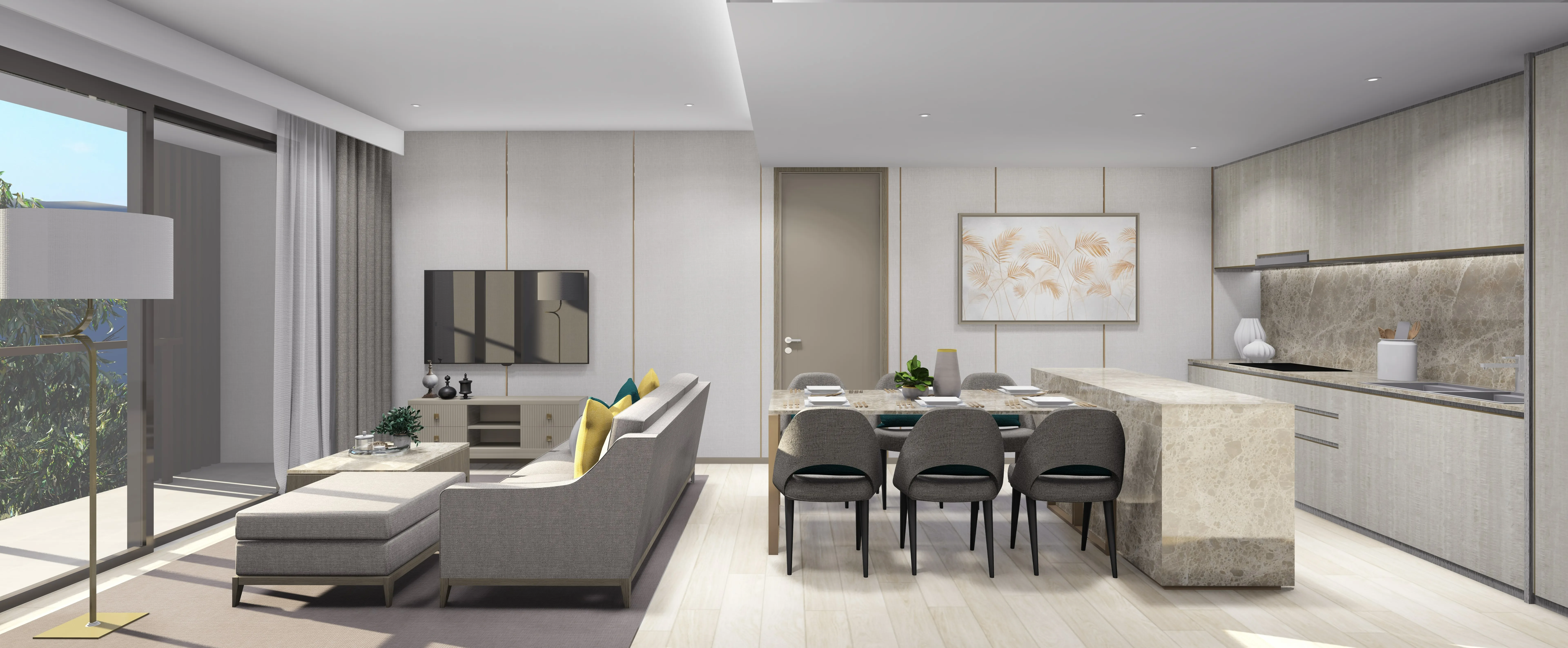 1 bedroom, 75,0 м²