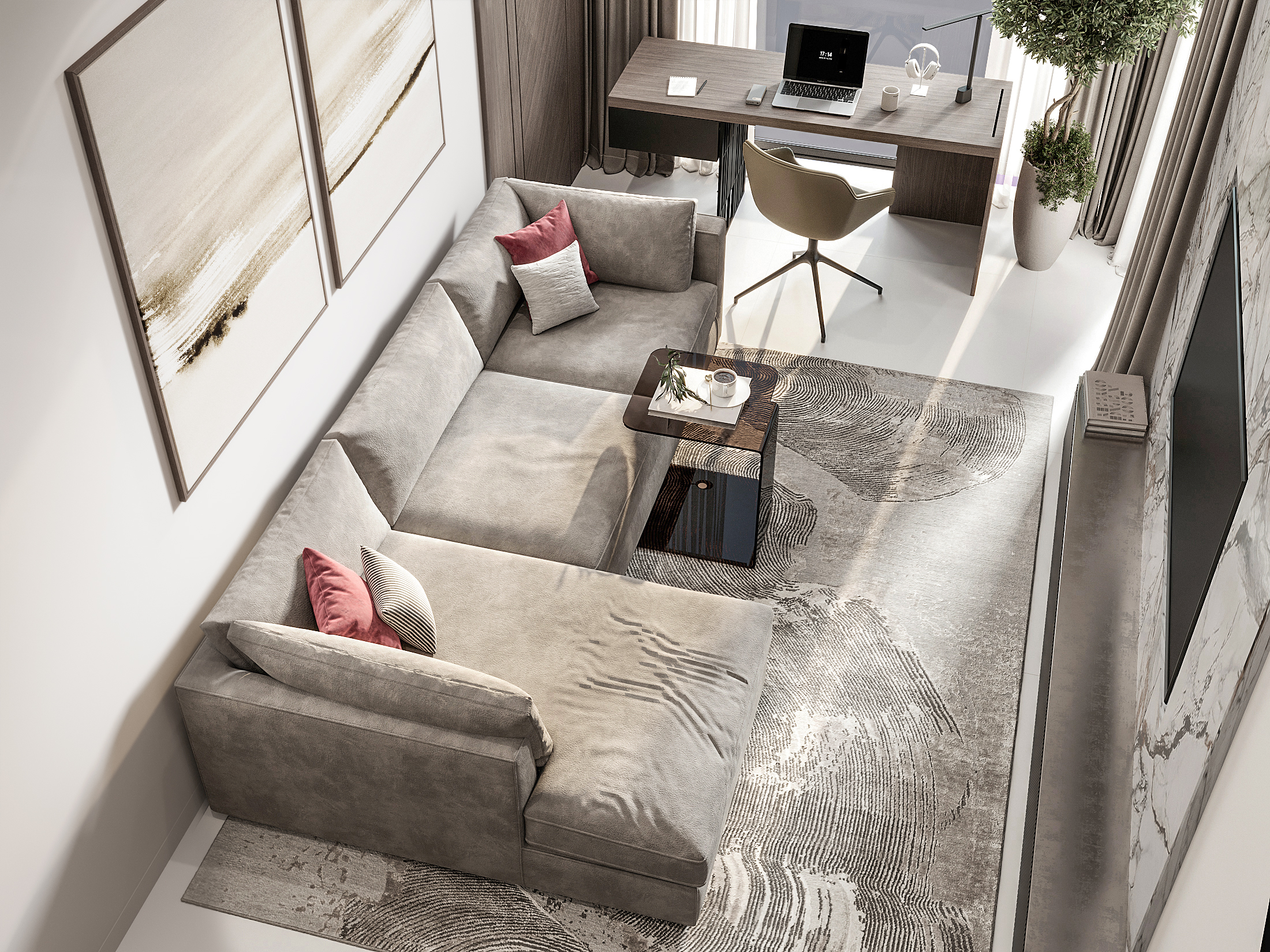 2 bedroom, 52,0 м²