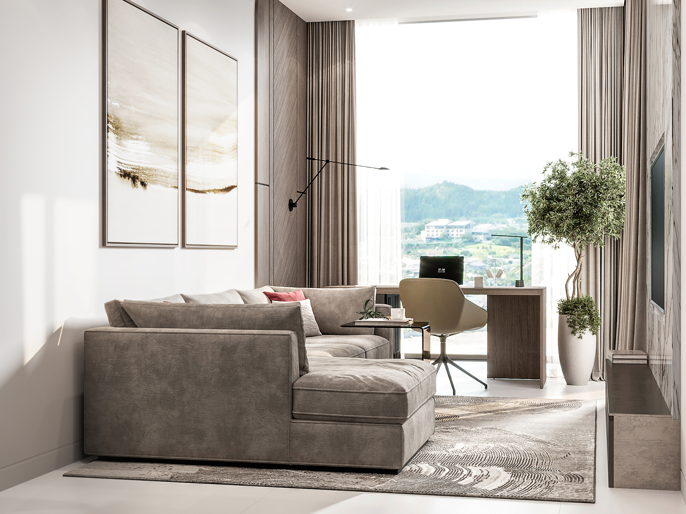 2 bedroom, 52,0 м²