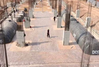 Ход строительства