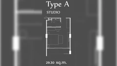 Studio, 29,0 м²