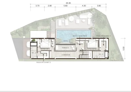 3 bedroom, 338,0 м²