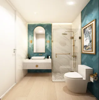 1 bedroom, 38,0 м²