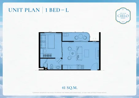 1 bedroom, 57,0 м²