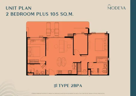 2 bedroom, 112,0 м²