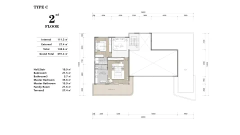 5 bedroom, 881,0 м²