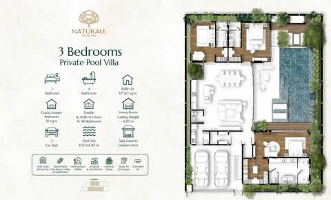 3 bedroom, 357,0 м²