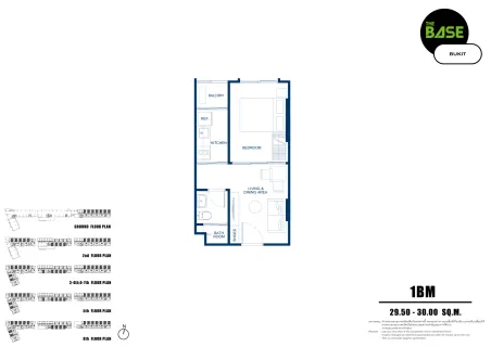 1 bedroom, 32,0 м²