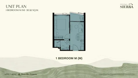 1 bedroom, 31,0 м²