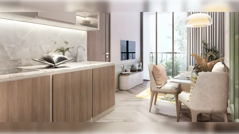 1 bedroom, 33,0 м²