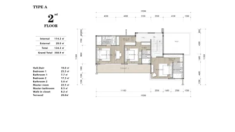 3 bedroom, 368,0 м²