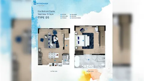 1 bedroom, 72,0 м²