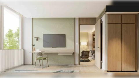 1 bedroom, 57,0 м²