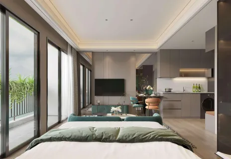 1 bedroom, 34,0 м²