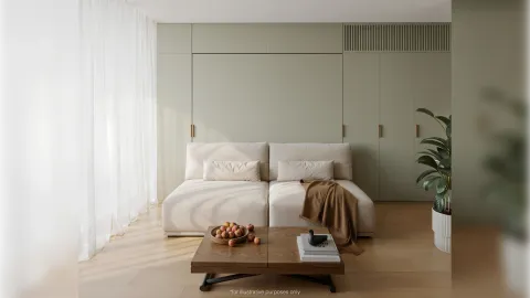 2 bedroom, 88,0 м²