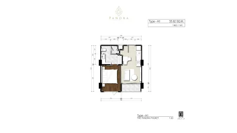 1 bedroom, 93,0 м²