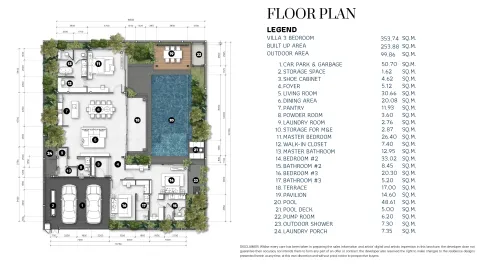 3 bedroom, 354,0 м²