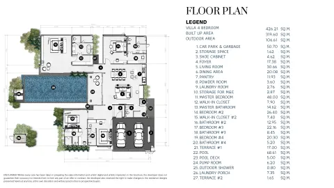 4 bedroom, 426,0 м²