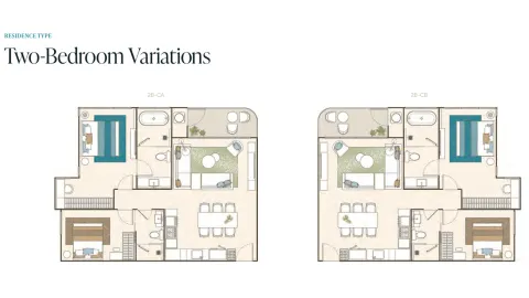 2 bedroom, 84,0 м²