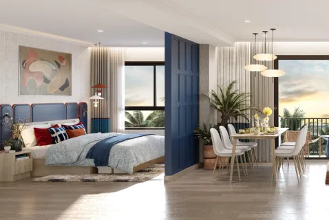 2 bedroom, 60,0 м²