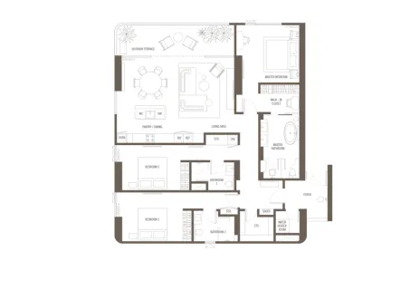 3 bedroom, 312,0 м²
