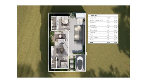 2 bedroom, 146,0 м²