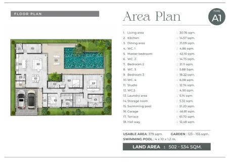 3 bedroom, 379,0 м²