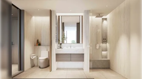 1 bedroom, 57,0 м²