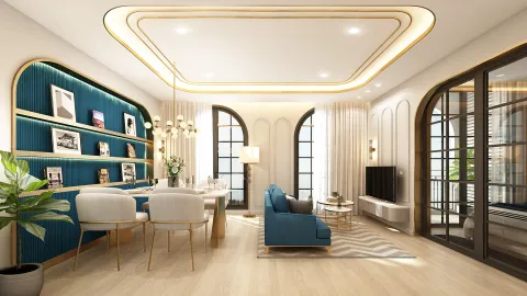 1 bedroom, 38,0 м²