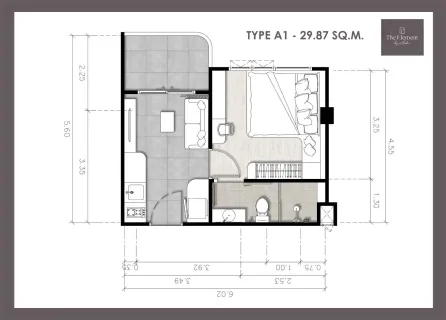 1 bedroom, 31,0 м²