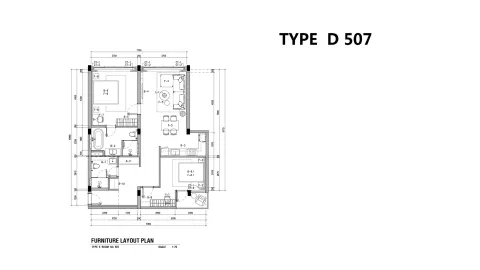 2 bedroom, 103,0 м²