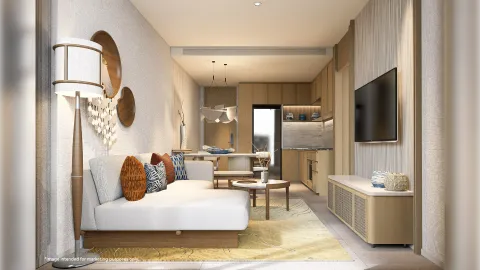 1 bedroom, 46,0 м²