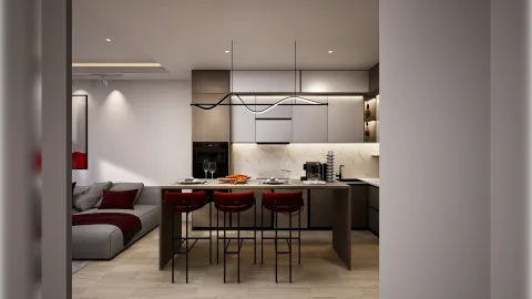 2 bedroom, 90,0 м²