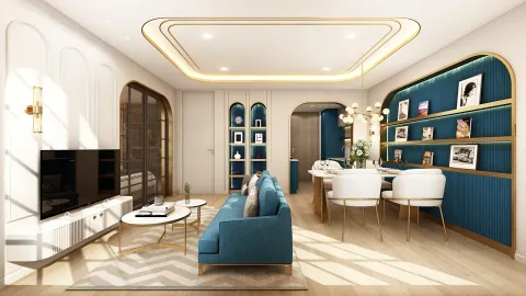 1 bedroom, 38,0 м²