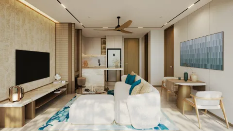 1 bedroom, 56,0 м²